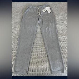 Vuori light grey Ponto Performance Pant, size Medium